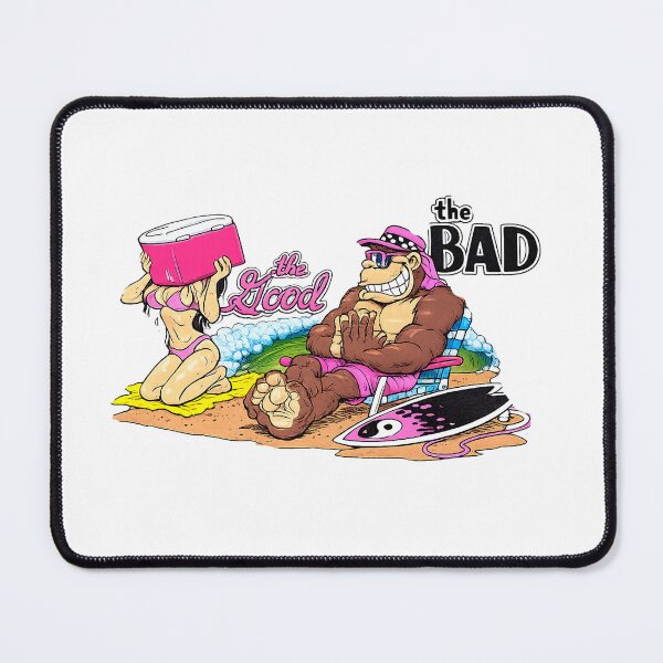 Item preview, The Good, The Bad Surf Art designed and sold by LockedUp.