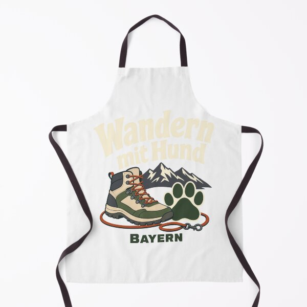 Item preview, Hiking with dogs in Bavaria, Hiking With Dog Lovers designed and sold by pirminio.