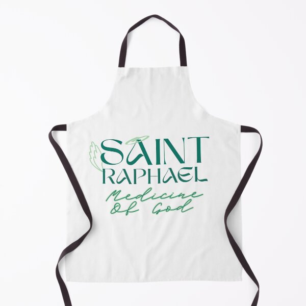 Item preview, Saint Raphael Medicine Of God Lettering designed and sold by MapachardoStoreRB.