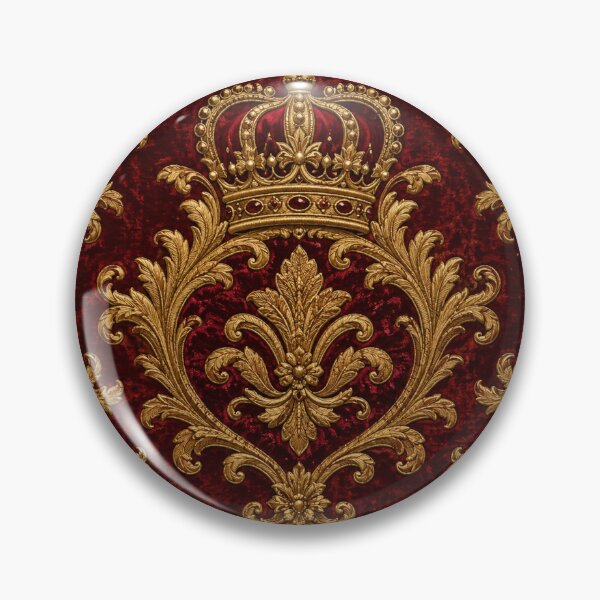 Item preview, Royal Gold Filigree Crown on Velvet Royal designed and sold by Owcomm.