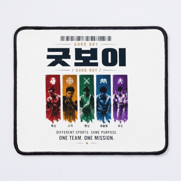 Item preview, Good Boy One Team One Mission KDrama Design designed and sold by novaduman.