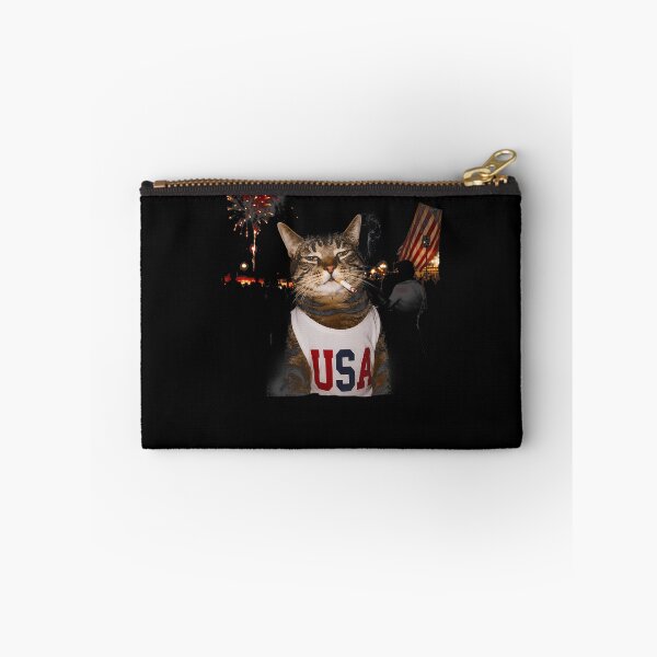 Item preview, July 4Th Patriotic Cat Smoking Cigarette 250 Years Cat Lover designed and sold by ripgoatclothing.
