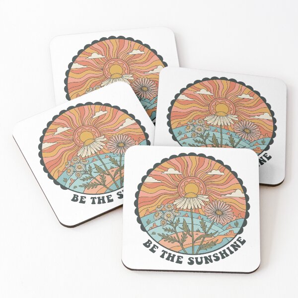 Item preview, Retro 70s Be The Sunshine Daisy Desert Vintage Sunset Graphic designed and sold by rediscoveredapp.