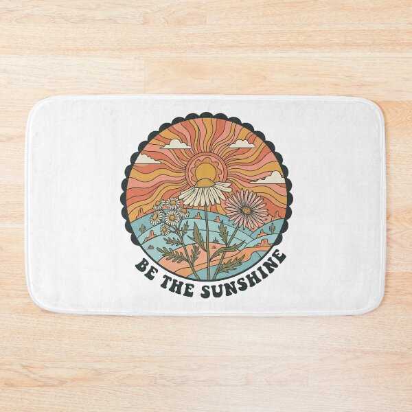 Item preview, Retro 70s Be The Sunshine Daisy Desert Vintage Sunset Graphic designed and sold by rediscoveredapp.