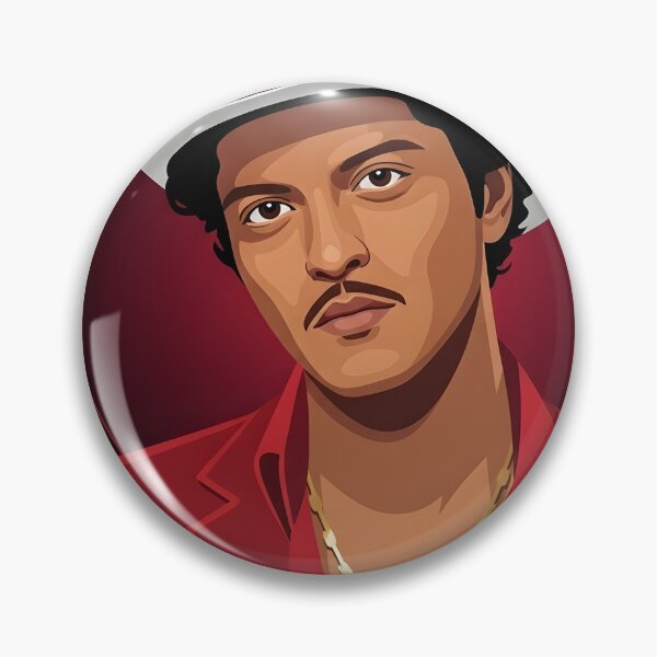 Item preview, Bruno Mars Vector Illustration designed and sold by Boruto1231.