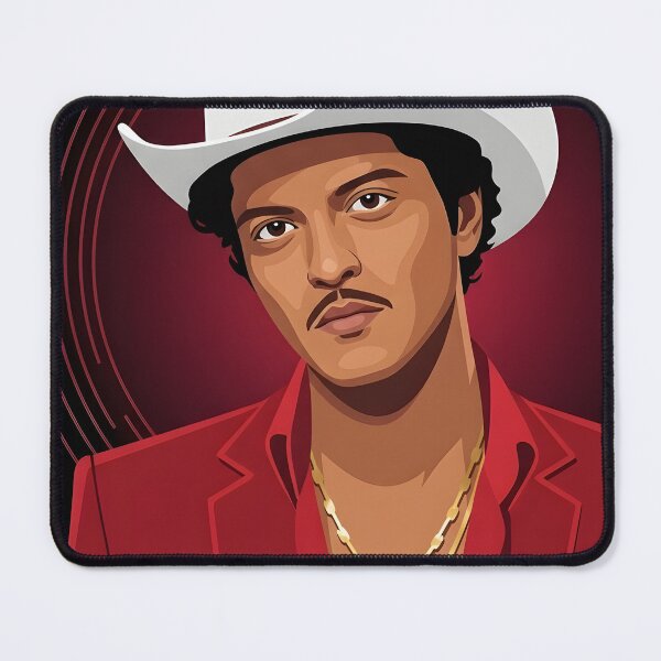 Item preview, Bruno Mars Vector Illustration designed and sold by Boruto1231.