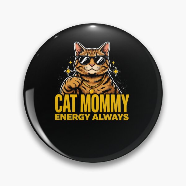 Item preview, Cat Mommy Energy Always Funny Cat Lover Design designed and sold by BHMARTS.
