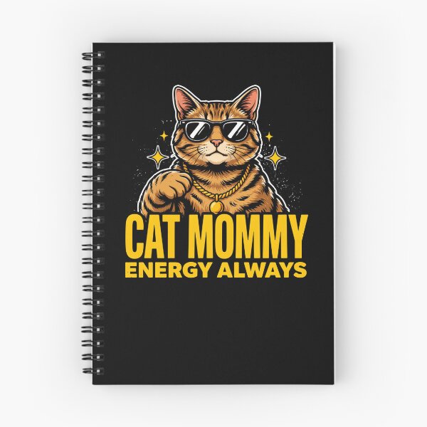 Item preview, Cat Mommy Energy Always Funny Cat Lover Design designed and sold by BHMARTS.