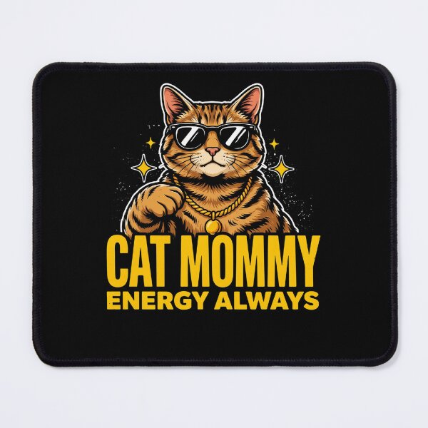 Item preview, Cat Mommy Energy Always Funny Cat Lover Design designed and sold by BHMARTS.