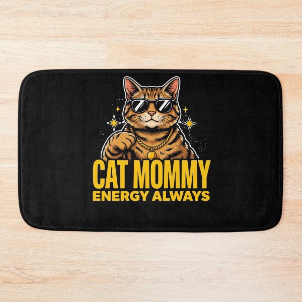 Item preview, Cat Mommy Energy Always Funny Cat Lover Design designed and sold by BHMARTS.