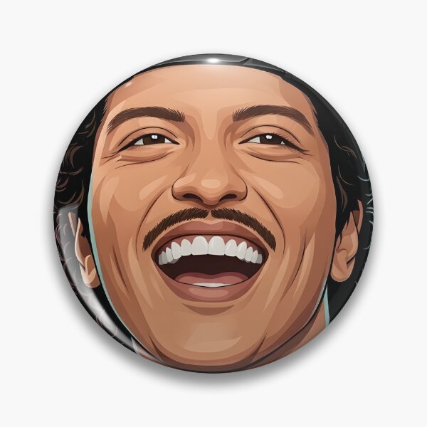 Item preview, Bruno Mars Vector Illustration designed and sold by Boruto1231.