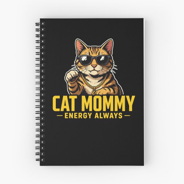 Item preview, Cat Mommy Energy Always Funny Cat Lover Design designed and sold by BHMARTS.