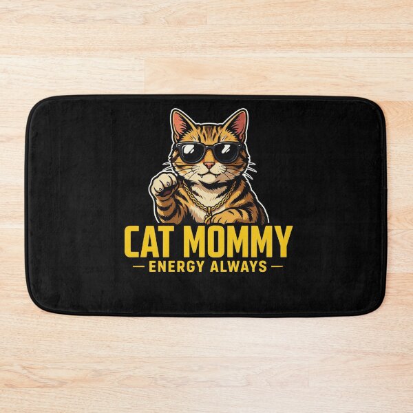 Item preview, Cat Mommy Energy Always Funny Cat Lover Design designed and sold by BHMARTS.