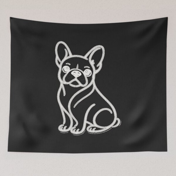 Item preview, French Bulldog Line Art ⭐ Minimalist Frenchie One Line Gift designed and sold by UrbanPrintVibes.