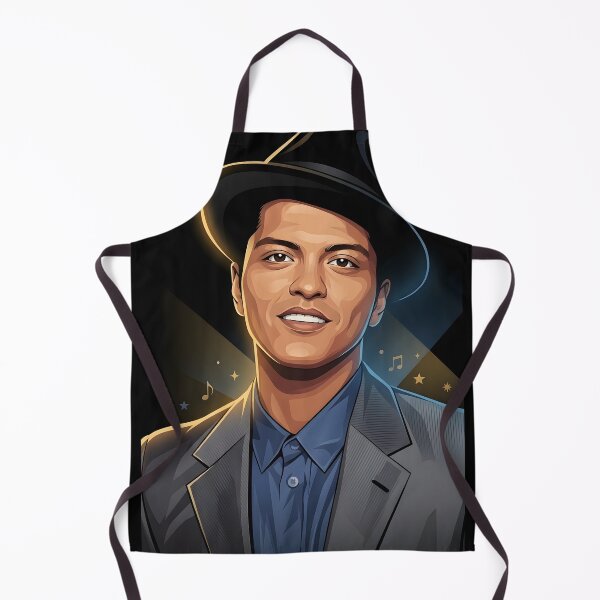 Item preview, Bruno Mars Vector Illustration designed and sold by Boruto1231.