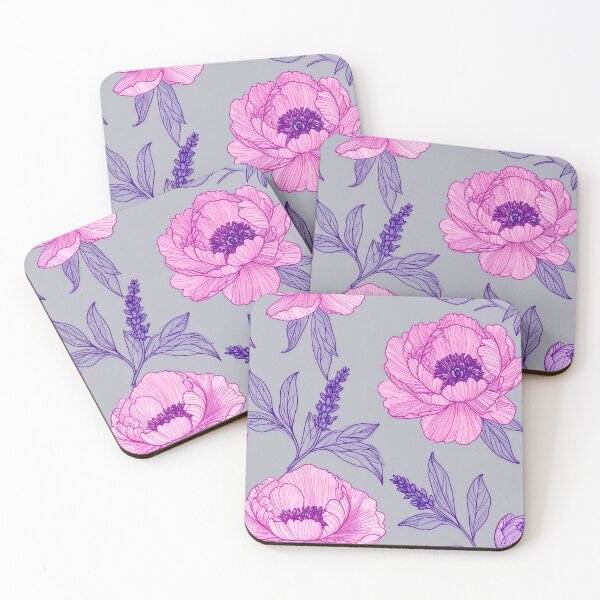Item preview, Pink Peony Lavender Design designed and sold by BetweenForms.