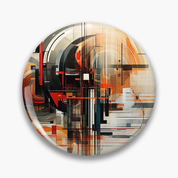Item preview, Orange Eclipse Geometric Flow designed and sold by semenol.