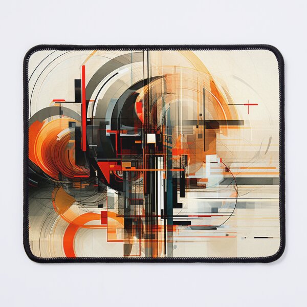 Item preview, Orange Eclipse Geometric Flow designed and sold by semenol.