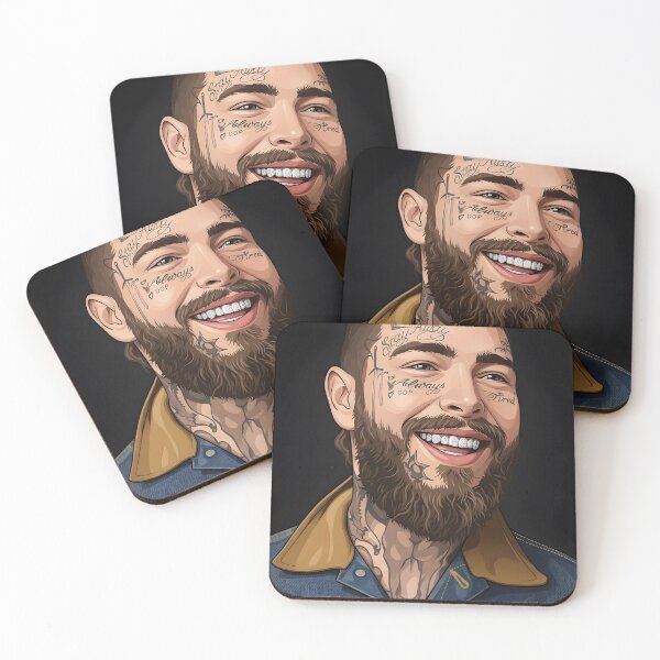 Item preview, Post Malone Vector Illustration designed and sold by Boruto1231.
