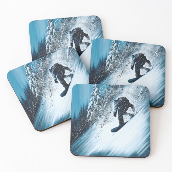Item preview, Forever Dreaming Of | Snowboard Art Print | Shred Art designed and sold by Shred Art Studio.
