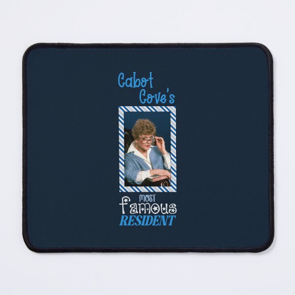 Item preview, Cabot Cove’s Most Famous Resident (on Navy) designed and sold by PawsitiveMum3.
