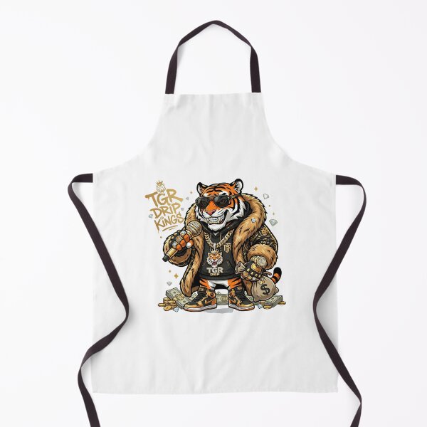 Item preview, Swag Tiger Luxury Hip Hop Streetwear Drip Funny T-Shirt Art designed and sold by Presshue.