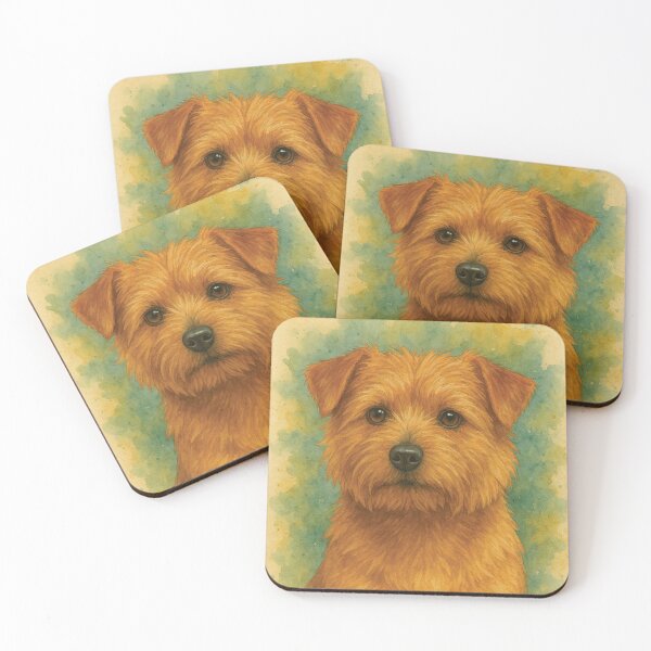 Item preview, Norfolk Terrier Watercolor Dog Art designed and sold by MaverlyShop.