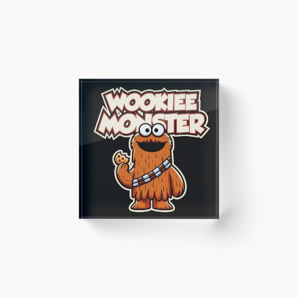 Item preview, Wookiee Monster – Funny Space Cookie Parody Design | Retro Humour Graphic designed and sold by GarnerSupplyCo.