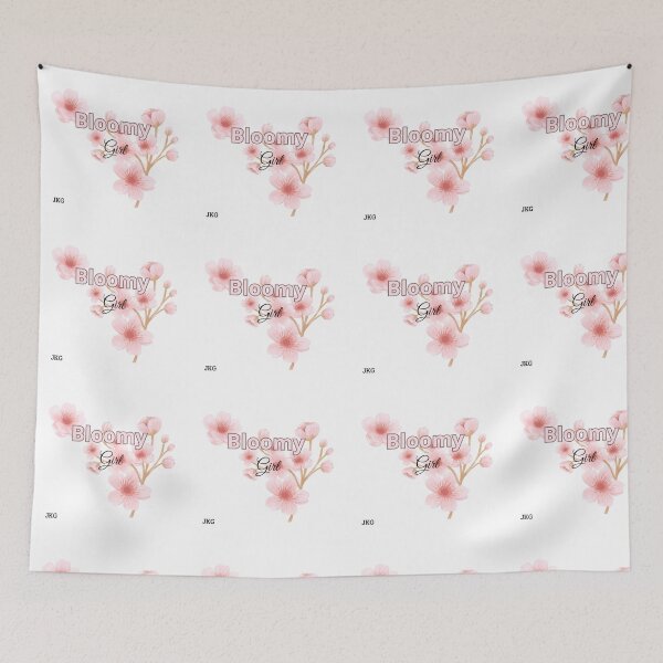 Item preview, JKG Bloomy Girl Floral Design designed and sold by JKG MIEL DORÉ.