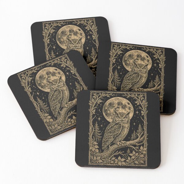 Item preview, The owl & The moon designed and sold by The Hare & The Moon.