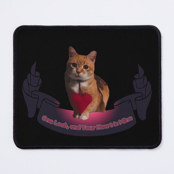 Item preview, Heart-Stealing Cat – Midnight Charm designed and sold by MB-CatPrints.