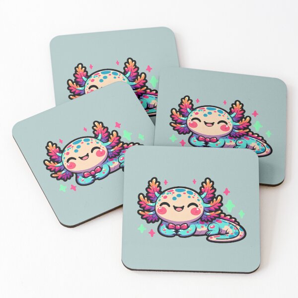 Item preview,  Cute Bright Coloured Axotl (Gecko / Salamander) designed and sold by NerdiPop.