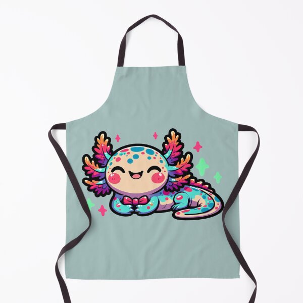 Item preview,  Cute Bright Coloured Axotl (Gecko / Salamander) designed and sold by NerdiPop.