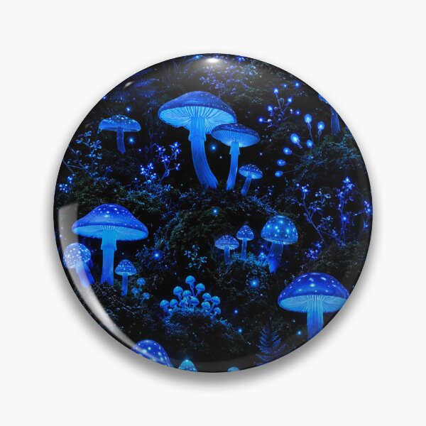 Item preview, Bioluminescent Magic Forest Mushrooms designed and sold by Owcomm.