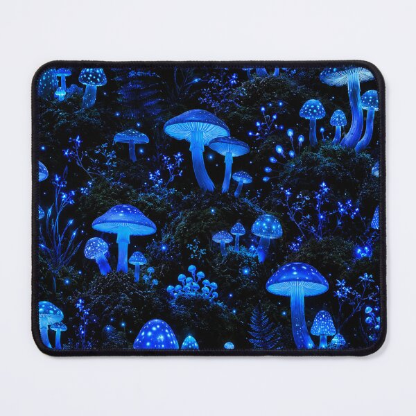 Item preview, Bioluminescent Magic Forest Mushrooms designed and sold by Owcomm.