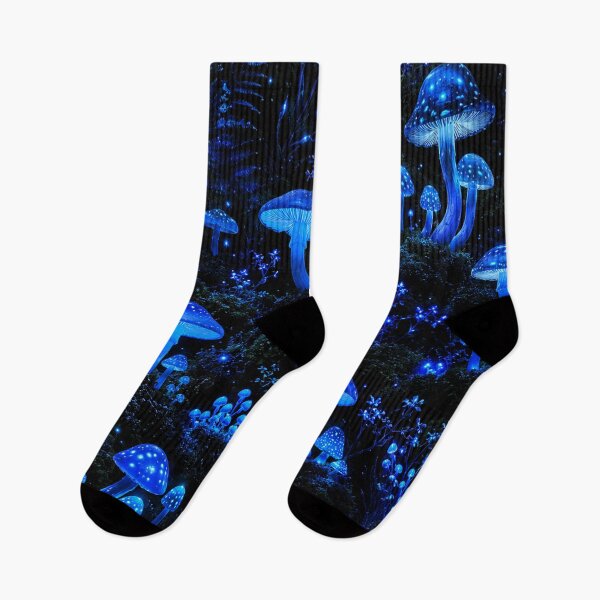 Item preview, Bioluminescent Magic Forest Mushrooms designed and sold by Owcomm.