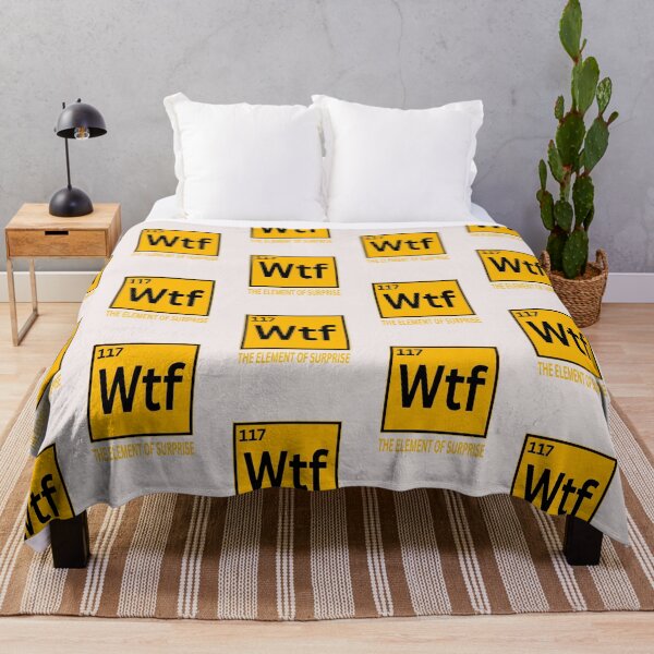 Item preview, WTF The Element Of Surprise designed and sold by erozzz.