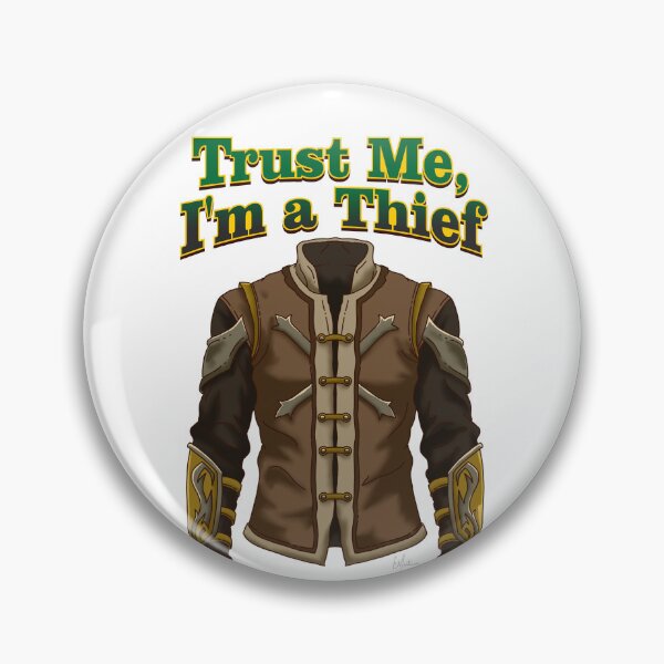 Item preview, Trust Me I'm a Thief - DND Rogue Leather Armor designed and sold by Geek-O-MNL.