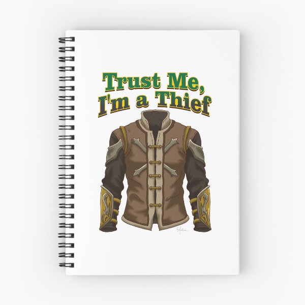 Item preview, Trust Me I'm a Thief - DND Rogue Leather Armor designed and sold by Geek-O-MNL.