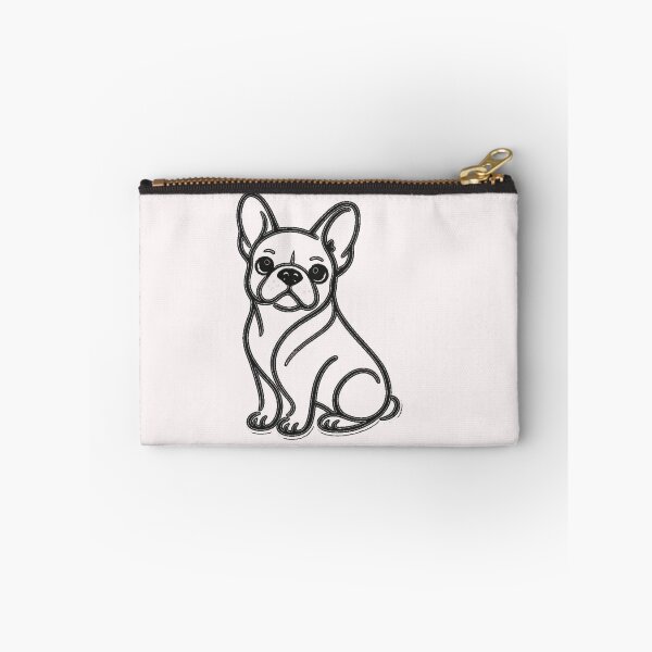 Item preview, French Bulldog Line Art ⭐ Minimalist Frenchie One Line Gift (Black Print) designed and sold by UrbanPrintVibes.