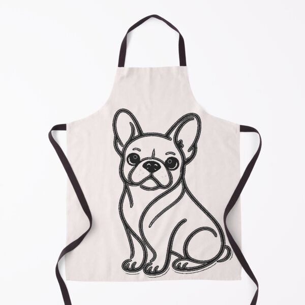 Item preview, French Bulldog Line Art ⭐ Minimalist Frenchie One Line Gift (Black Print) designed and sold by UrbanPrintVibes.