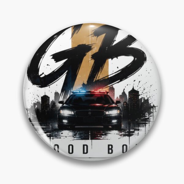 Item preview, GB Good Boy Police Pursuit KDrama Action Design designed and sold by novaduman.