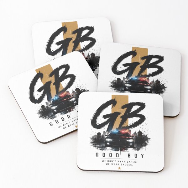 Item preview, GB Good Boy Police Pursuit KDrama Action Design designed and sold by novaduman.