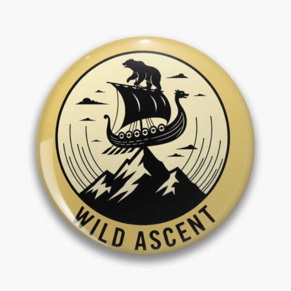 Item preview, Wild Ascent – Viking Ship Emblem designed and sold by Dogandesighn.