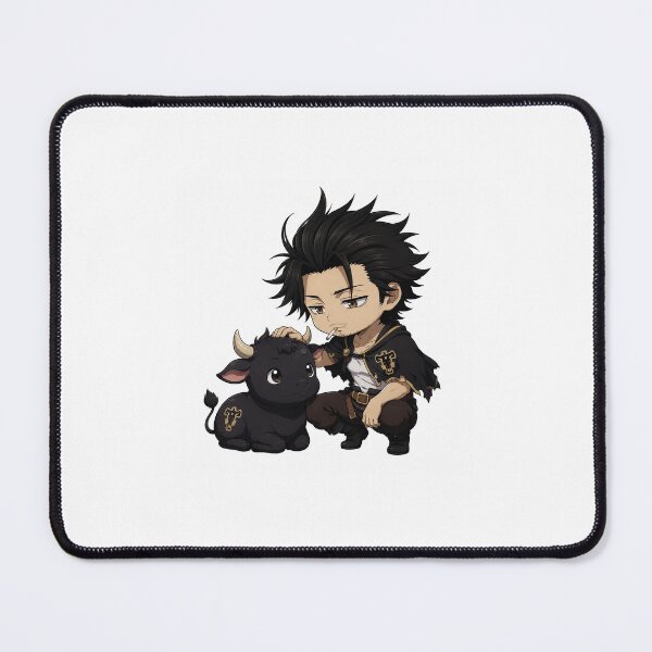 Item preview, Dark Bull Guardian – Chibi Fantasy Warrior Companion designed and sold by Ali-neko-kawaii.
