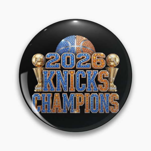 Item preview, New York Knicks Champions 2026, NY Knicks Gold, Blue & Orange Art designed and sold by DigiAngDesigns.