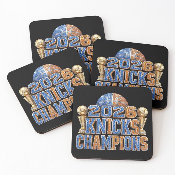 Item preview, New York Knicks Champions 2026, NY Knicks Gold, Blue & Orange Art designed and sold by DigiAngDesigns.