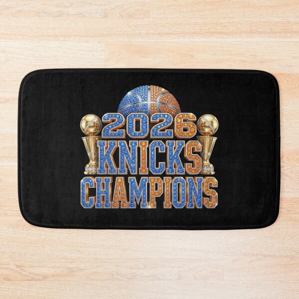 Item preview, New York Knicks Champions 2026, NY Knicks Gold, Blue & Orange Art designed and sold by DigiAngDesigns.