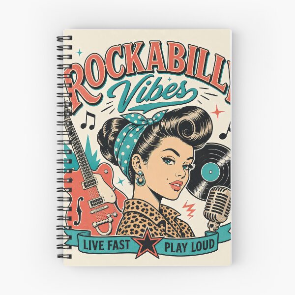 Artikelvorschau, Rockabilly-Vibes und -Musik entworfen und verkauft von Emmaloo123.