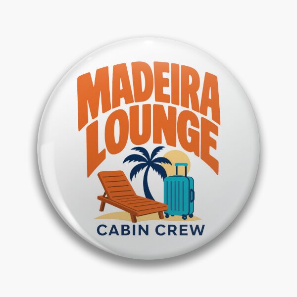 Item preview, Madeira Lounge Cabin Crew Travel Humor designed and sold by pirminio.